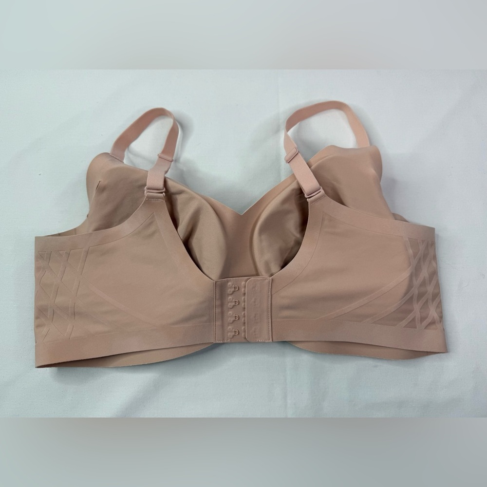 Honeylove Silhouette Roses Bra Blush Color Size 1X - Picture 5 of 10